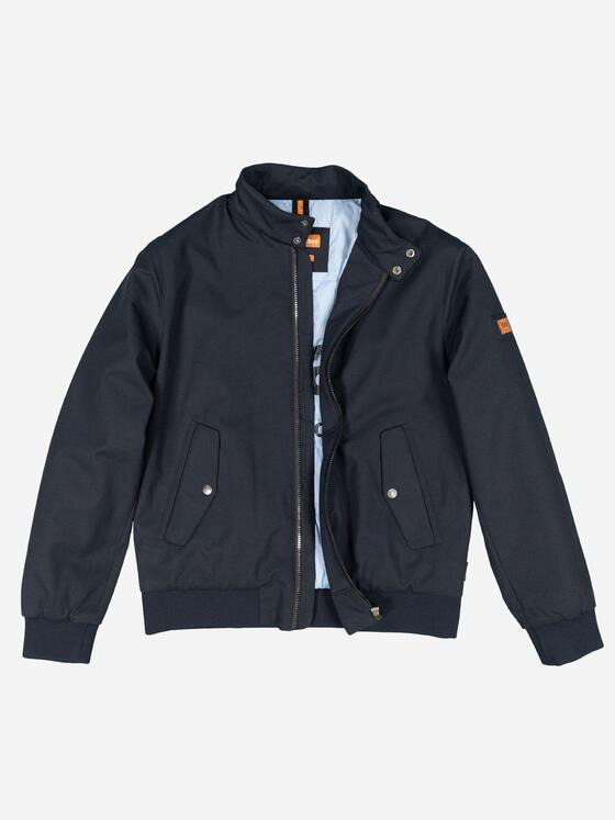 emilio adani Herren Blouson-Jacke regular Blau 37183