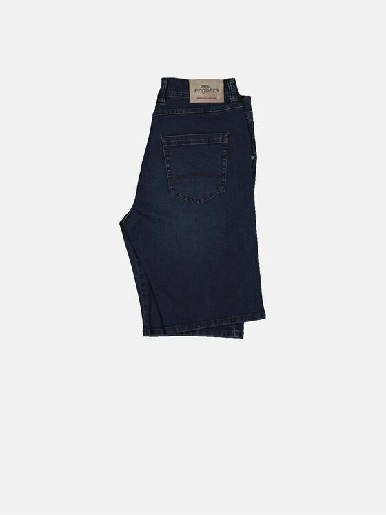 engbers Herren Bermuda 5-Pocket in Black-Färbung Anthrazit 33192