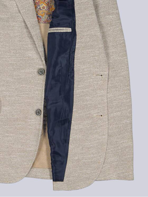 engbers Herren Freizeit-Sakko strukturiert Beige 38472