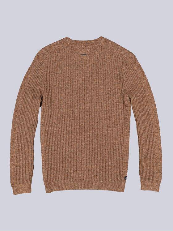 engbers Herren Pullover meliert Orange 36089
