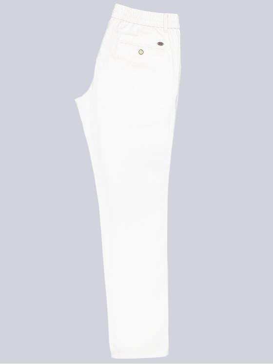 engbers Herren Chino mit Leinenanteil Reinweiss 39014