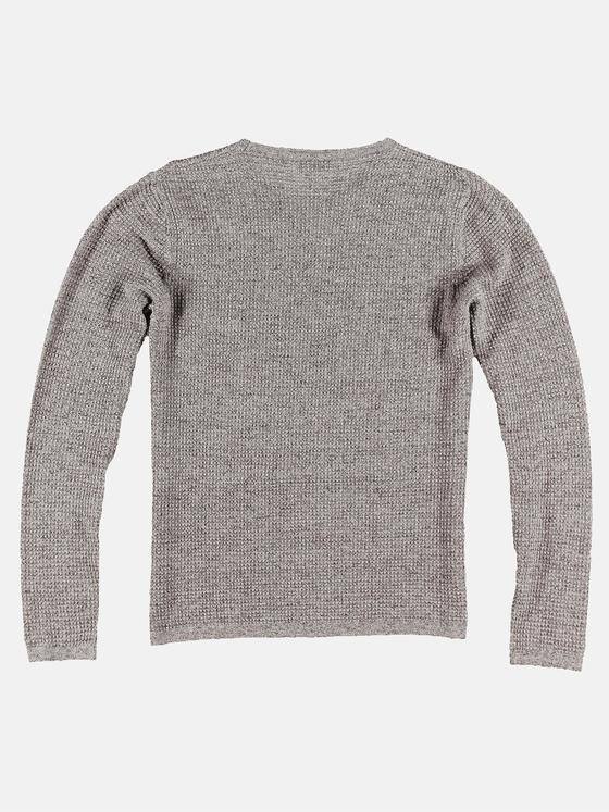 emilio adani Herren Rundhals Pullover Braun 31760