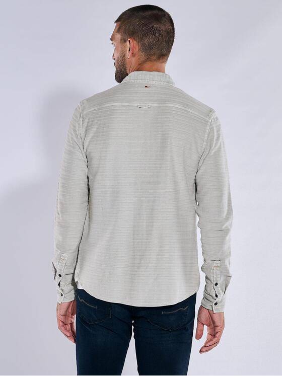 emilio adani Herren Langarm-Shirt slim fit Grau 38029