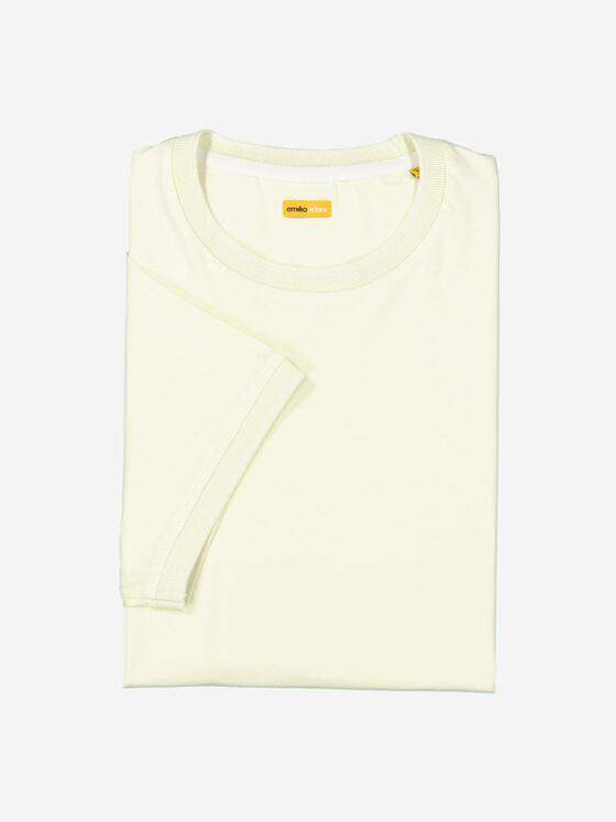 emilio adani Herren T-Shirt uni Beige 37294