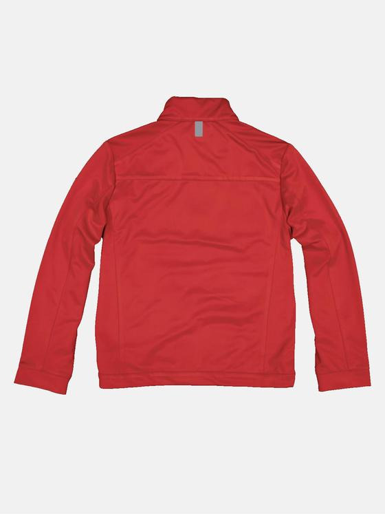 engbers Herren Steppjacke im Materialmix Feuerrot 32578