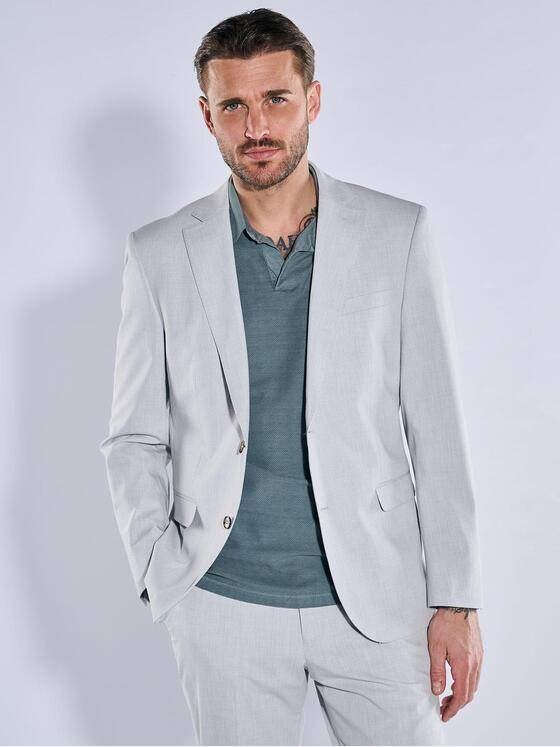 emilio adani Herren Anzug-Sakko slim fit Grau 38863