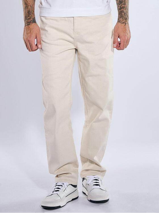 emilio adani Herren Jeans mit lässigem Schnitt Reinweiss 41451