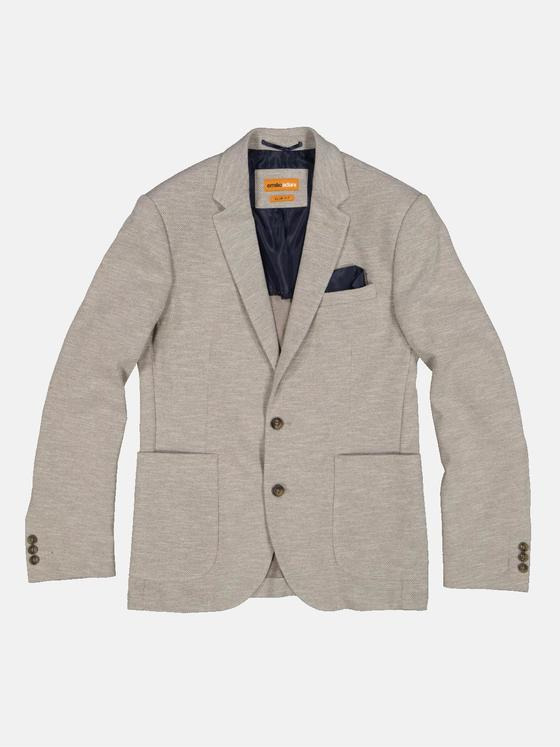 emilio adani Herren Freizeit-Sakko slim fit Beige 36132
