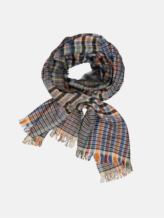 engbers Herren Schal gemustert Braunbeige 34036