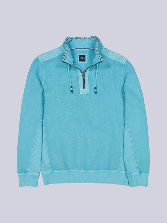 engbers Herren Sweatshirt regular Tuerkis 38308