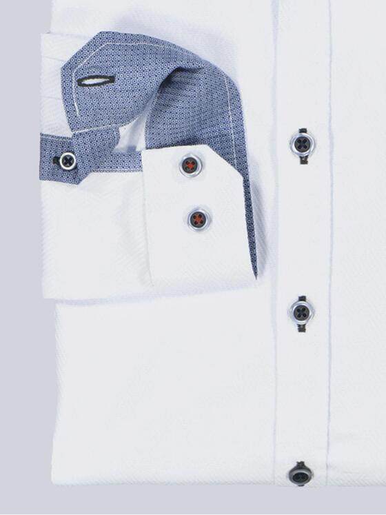 engbers Herren Hemd uni Blau 35784