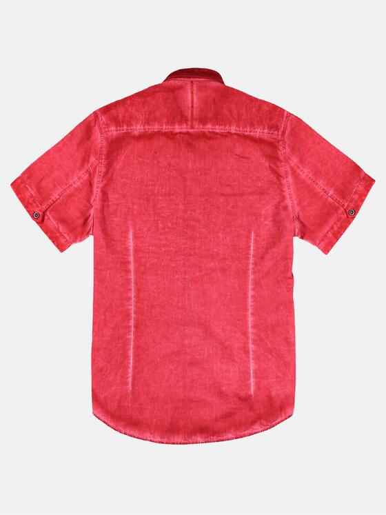 engbers Herren Hemd mit Waschungen Feuerrot 29938