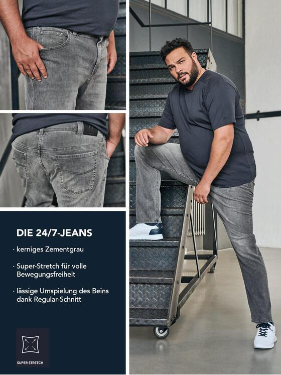 engbers Herren Jeans "My Favorite" Grau 36321