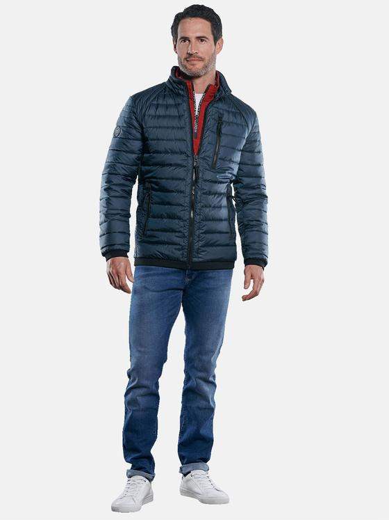 engbers Herren Steppjacke mit leichtem Gewicht Saphirblau 30005