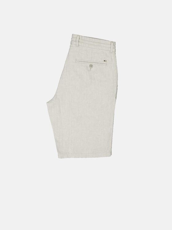 emilio adani Herren Chino-Bermuda mit Leinenanteil Beige 34665