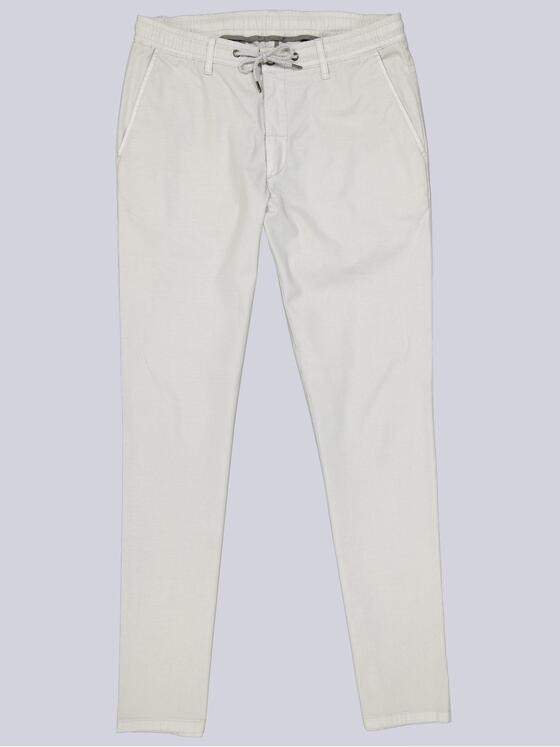engbers Herren Chino mit Tunnelzug Hellgrau 38670