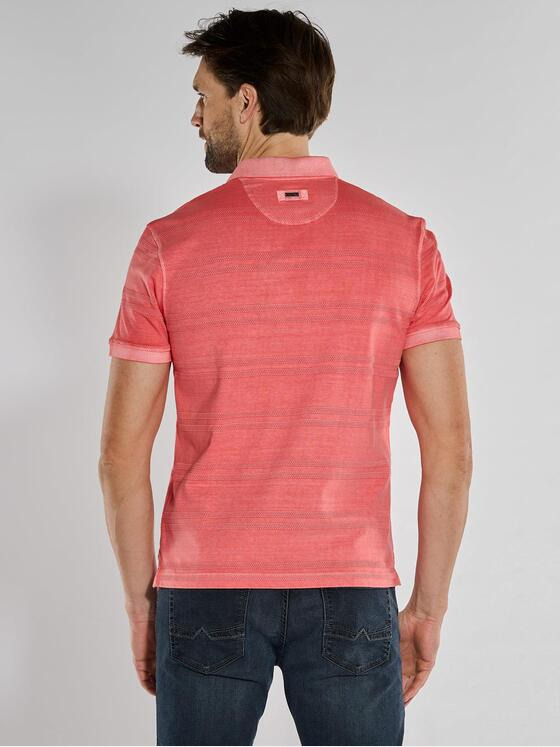 engbers Herren Polo-Shirt strukturiert Rot 36837