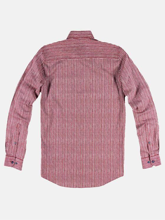 engbers Herren Hemd mit Comfort-Stretch-Anteil Bordeaux 30960