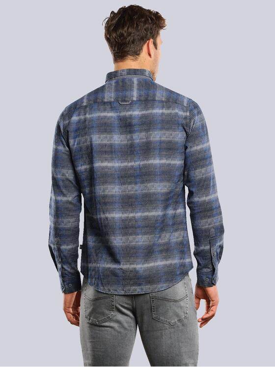 engbers Herren Karohemd Blau 33655