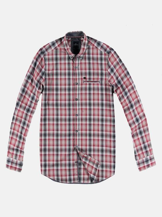 engbers Herren Karohemd Bordeaux 30147