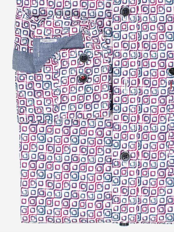 engbers Herren Hemd langarm Violett 37639