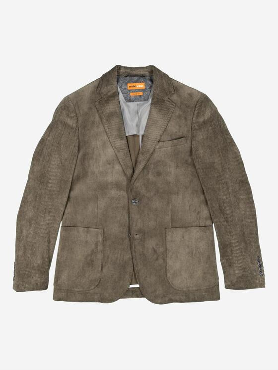 emilio adani Herren Freizeit-Sakko slim fit Braun 37564