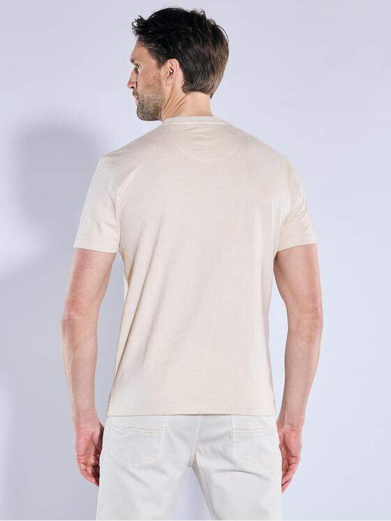 engbers Herren T-Shirt regular Beige 38700