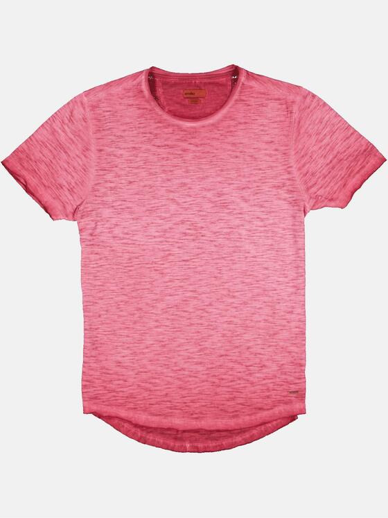 emilio adani Herren T-Shirt gestreift Violett 33024