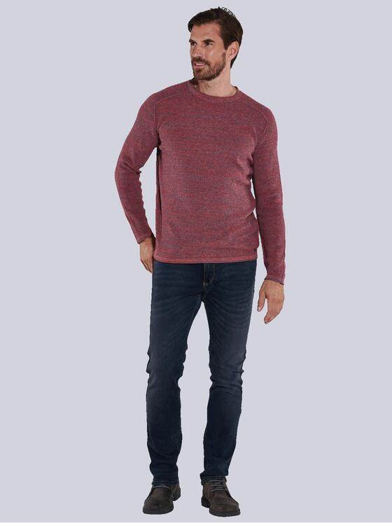 engbers Herren Pullover regular Feuerrot 36099