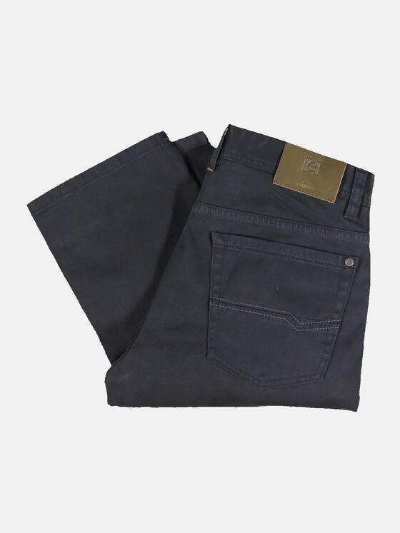 engbers Herren Hose mit feiner Warenstruktur Saphirblau 31930