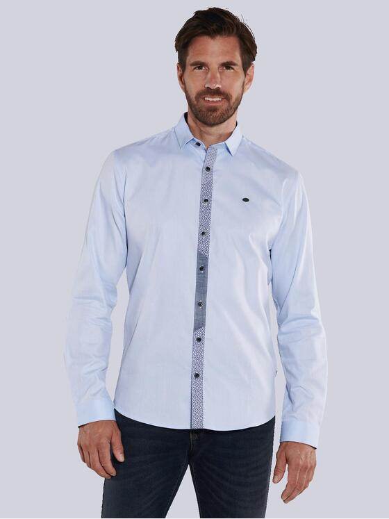 engbers Herren Langarm-Hemd regular Blau 35796