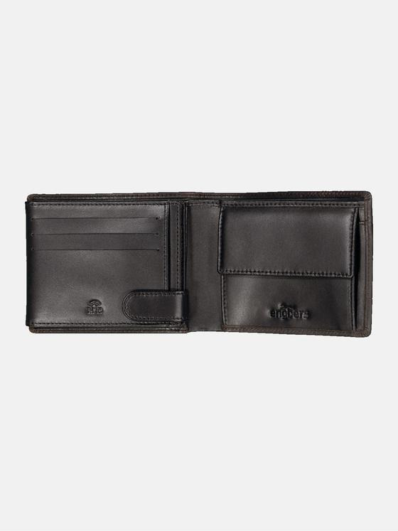 engbers Herren Portemonnaie aus Leder Braun 36476