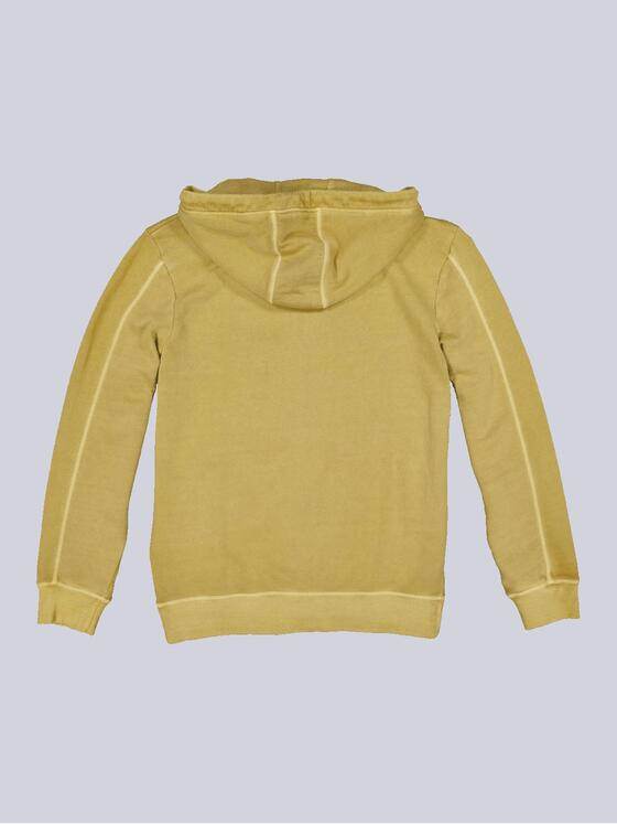 engbers Herren Sweatjacke mit Kapuze Gelb 35315