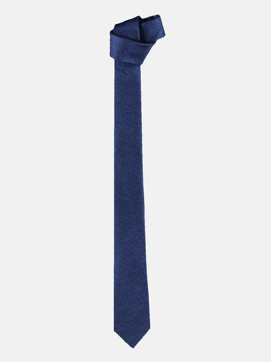 emilio adani Herren Krawatte im zeitlosen Design Blau 31401