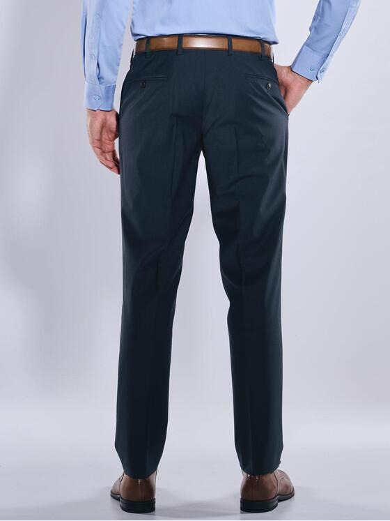 engbers Herren Anzug-Hose Slim Fit "My Favorite" Blau 36375