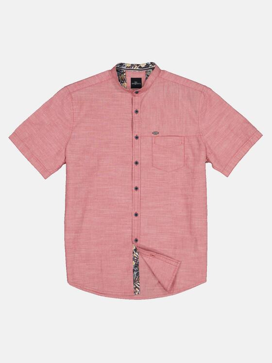 engbers Herren Kurzarm-Hemd uni Rot 33259