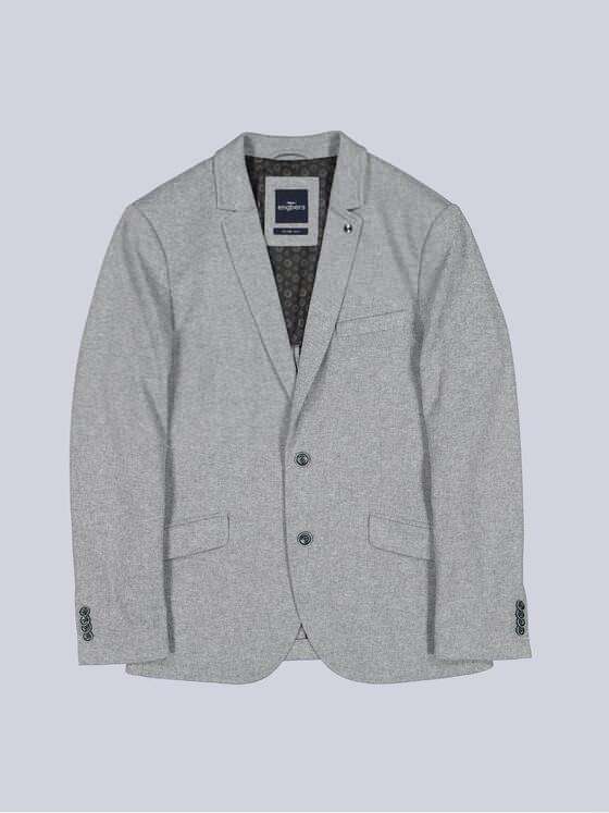 engbers Herren Sakko aus elastischem Warenmaterial Silbergrau 39093