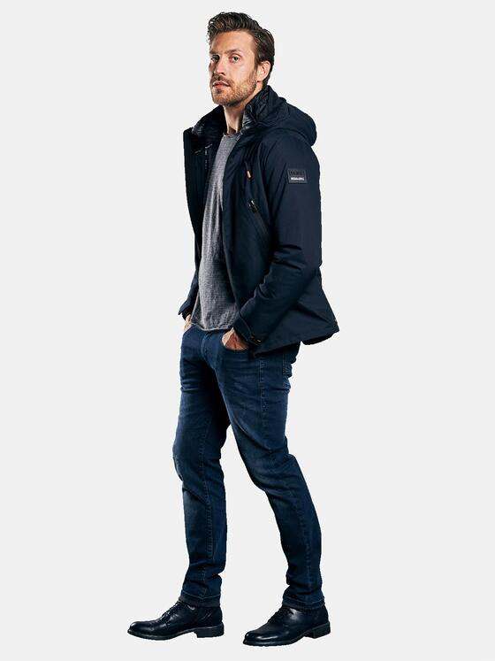 emilio adani Herren wasserdichte Funktionsjacke Blau 30157