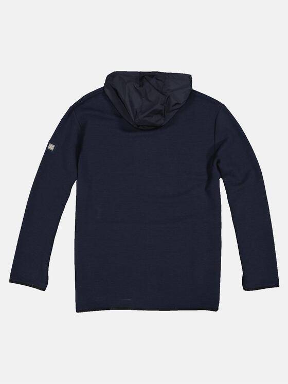 engbers Herren Sweatjacke Kapuze Saphirblau 33334