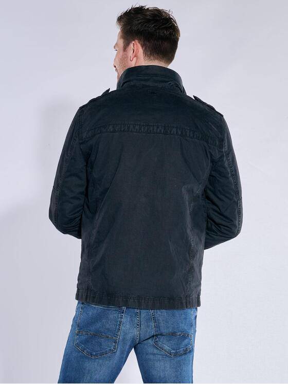 engbers Herren Baumwoll-Jacke regular Saphirblau 38240