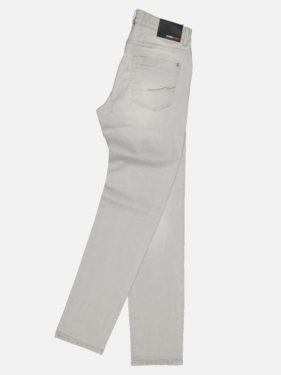 emilio adani Herren Super-Stretch-Jeans Grau 33116