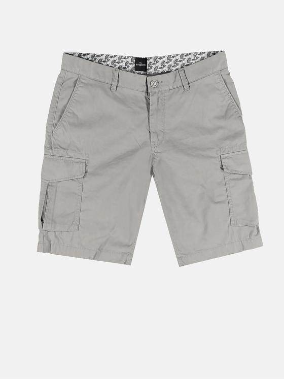 engbers Herren Bermuda mit seitlichen Taschen Silbergrau 32377