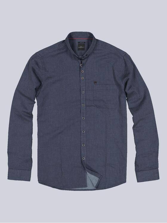 engbers Herren Langarm-Hemd "My Favorite" Blau 33460