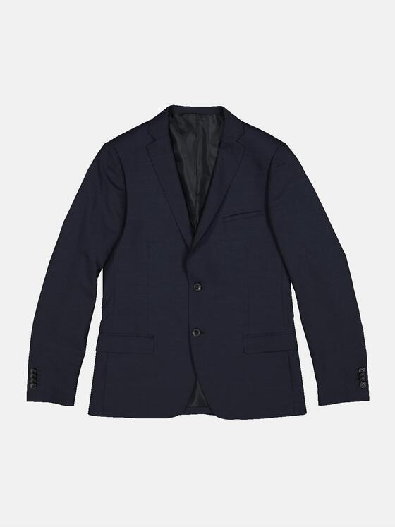 emilio adani Herren Anzug-Sakko slim fit Blau 35384