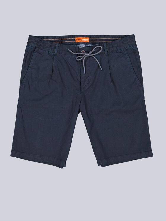emilio adani Herren Chino-Bermuda mit Tunnelzug Blau 39008