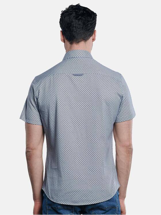 engbers Herren Hemd kurzarm Saphirblau 31306