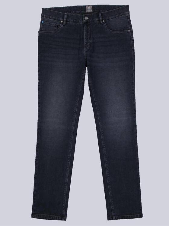 ENGBERS GERMANY Herren Super-Stretch-Jeans mit edler Struktur Blau 35543