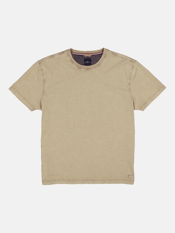 engbers Herren T-Shirt strukturiert Braun 34536