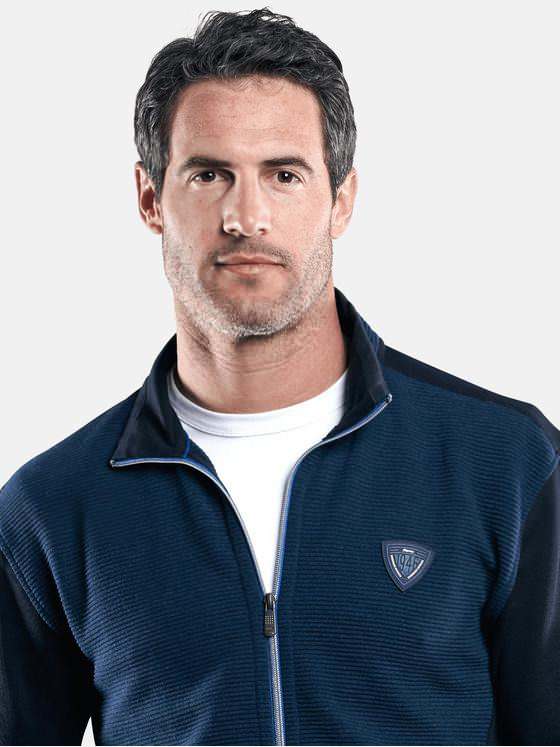 engbers Herren Sportive Sweatjacke Saphirblau 29229