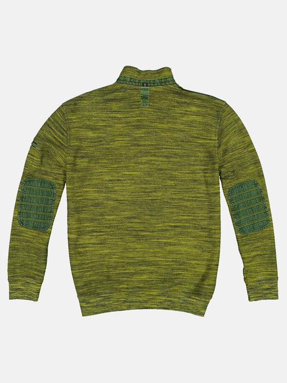 engbers Herren Sweatshirt gemustert Schwefelgelb 32297